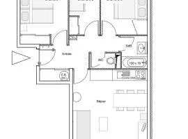 Résidence Le Criterium - Résidence Le Critérium 3Chalet D Appartement 11 MAE-2043