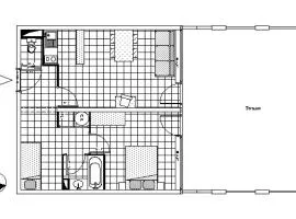 Résidence Les Balcons Des Curtious - 2 pièces coin montagne - 6 personnes MAE-2343