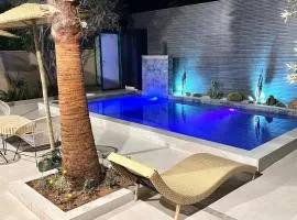 Villa Prestige Atlas , Piscine Privée et Jardin Méditerranéen