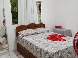 Suíte privada com TV e Wifi ambiente acolhedor