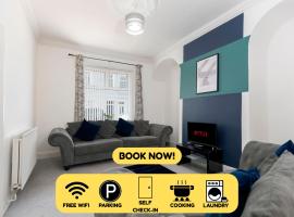 The Maple Haven Spacious 3BR with FREE Parking, ξενοδοχείο σε Jarrow
