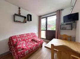 Studio cosy pour couple, balcon, proche pistes - FR-1-452-146