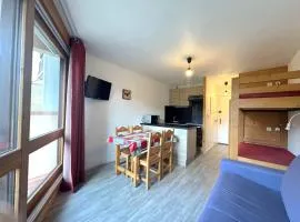 Studio lumineux avec balcon, au pied des pistes, Les Menuires – 3 personnes - FR-1-452-17