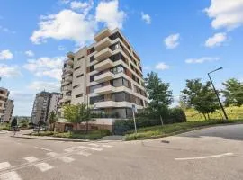 Air-conditioned, 2 room Apartment with balcony, new building Rača