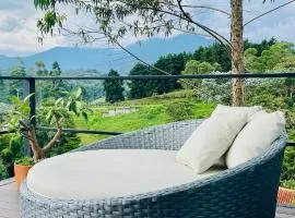Cabaña Glamping Romántica Con Paisajes Increíbles