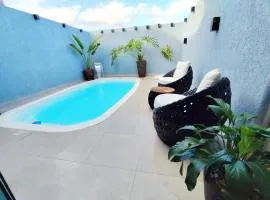Jk Beach House Praia de Leste- Piscina e Ar condicionado