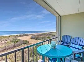 Couple's Retreat! Beachfront Bliss - Private Balcony, Ocean Views, Full Kitchen, Steps to the Sand