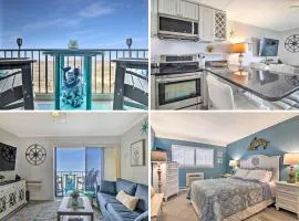 Couple's Retreat! Beachfront Bliss - Private Balcony, Ocean Views, Full Kitchen, Steps to the Sand - East Winds 202
