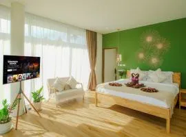 Paradise House - 1BR - Calm & Green Garden Stay - Heart of Thong Sala - 4K SmartTV