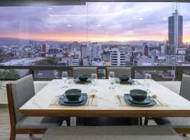 Air Conditioning Glamorous Sunset Panoramic Views