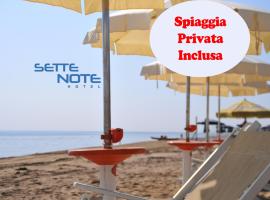 Hotel Sette Note, hotel v destinácii Silvi Marina