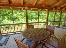 Cabin at Cranberry Mill - Private Creekfront Cabin in Laurel Springs