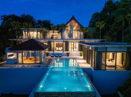 5BR Ocean View Pool Villa with Breakfast & Daily Maid- Villa Elegance by Warm Plus, Hotel in Ko Lek