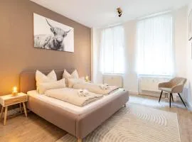 Exklusive Wohnung mit Kingsize-Bett I 75qm I am See I Waschmaschine I Streaming I gratis Kaffee & Teeangebot