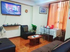Departamento amoblado Santa Beatriz