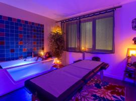 Suite ZEN 32m2 Centre ville Spa & Table massage &Parking, hotel con spa en Amiens