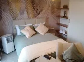 Romantic studio with parking and AC zone 10