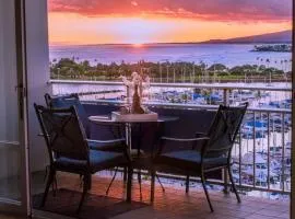 1341- Ilikai Collection 7- Gorgeous Sunset and Beachfront Condo