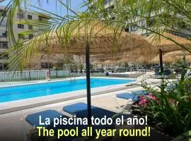 Estudio en Nogalera con piscina