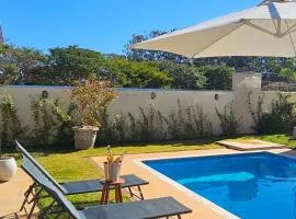 Piscina Aquecida Casa no Thermas de Sta Bárbara