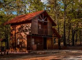 Cabaña Encino para 10 personas en medio del bosque mascotense