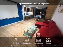 Loft Le Pop Art-Balneo-Cinéma-Clim