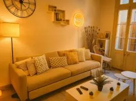 Appartement 4 voyageurs avec terrasse et WIFI