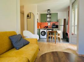 Confort et Verdure 2 Pièces Moderne avec Parking à Domont by Immo Kit Bnb, hôtel à Domont