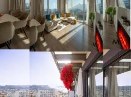 MoHost Penthouse-Top Floor Luxury Mountains View-AC-