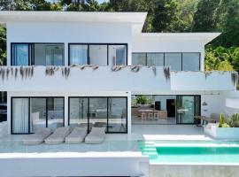 Palmaya Villa - Pool & Sea View - 3 Bedrooms, хотел в Ко Самуи