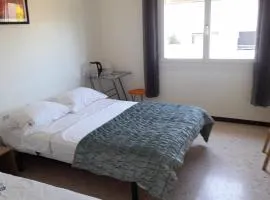 Peaceful room, Thuir centre, view Le Canigou