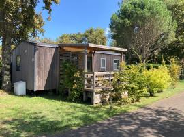Mobil Home 6 personnes, hotel i Biscarrosse