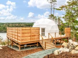 Nalu Retreat Glamping Domes, camping de luxo em Porters Lake