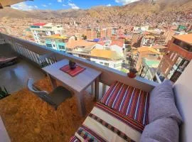 Cusco Duplex - Vista a la ciudad