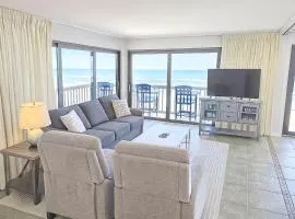 Corner Beachfront Condo with 270 Degree Gulf View on Whitecap Beach Island House Unit 209
