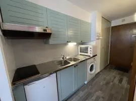 Studio 4 personnes avec balcon, proche pistes, animaux acceptés - FR-1-572-312