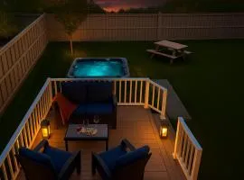 Nordic Retreat near West Edmonton Mall with Hot Tub & Lounges