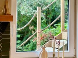 Nyoppusset studio n&aelig;r Horten sentrum，Nykirke的高爾夫飯店