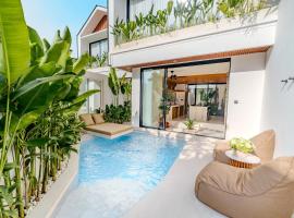 Elva Villas Complex in Seseh, Canggu、Cemagiのホテル