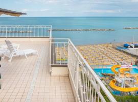 Residence Hotel Amalfi, strandhotel i Lido di Savio