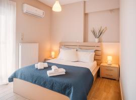 Naktsmītne ar termālajiem avotiem (onsen) Onda Blu Deluxe Loutraki pilsētā Lutraki