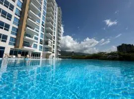 Hermoso Apartamento con vista a la montaña en santamarta magdalena