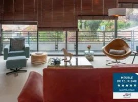 La Plâtrière, appartement classé 5 étoiles, avec garage en ville haute du Puy