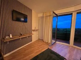 Apart-Hotelzimmer mit Bergblick in Bad Essen