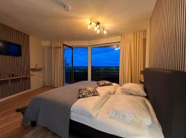 Apart-Hotelzimmer mit Bergblick in Bad Essen, ξενοδοχείο με υδρομασάζ σε Bad Essen