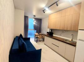 Однокімнатна квартира в ЖК Над бугом、フメリヌィーツィクィイのホテル