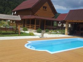 Guest House in Carpathians, feriebolig ved stranden i Myhove