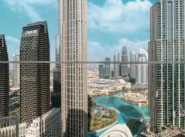 Stunning Downtown 4BR Sky High Luxury Apartment with Fountain Views