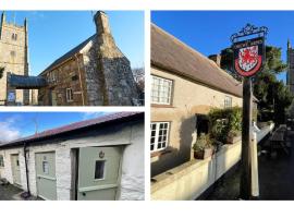 Drewe Arms Bunk Rooms & Church Cottage，德魯斯泰恩頓的青年旅館