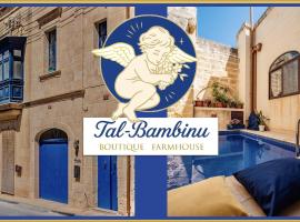250 yo Tal-Bambinu Boutique Farmhouse, hotel a Xagħra